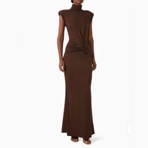 Baobab Maxi Brown Dress